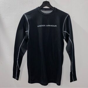 Men’s Under Armour Cold Gear Long Sleeve Thermal Base Layer Size Small Black